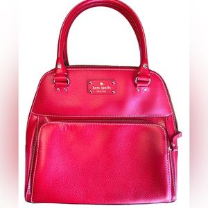 Kate Spade Red Wellesley Maeda red.  Very red